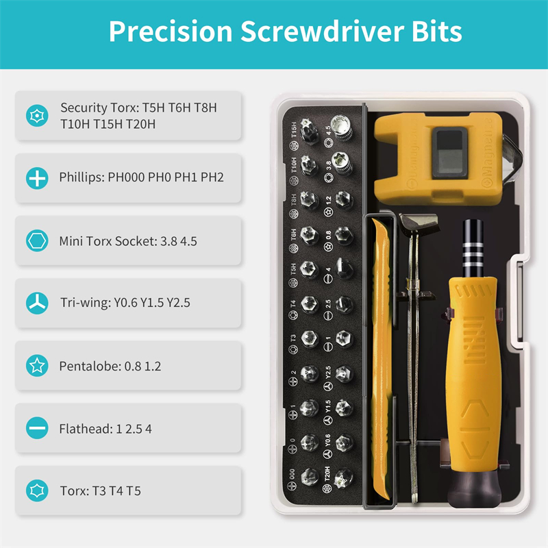 33'ü 1 Arada Hassas Tornavida  - Electronics Repair For Beginners incelemesi ve fiyatı